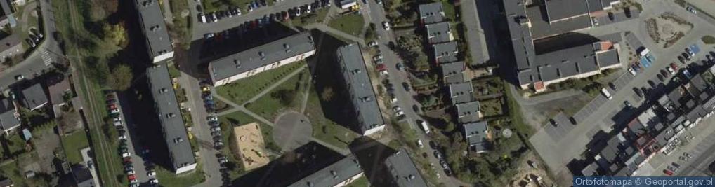 Zdjęcie satelitarne Osiedle Jagiellońskie os.
