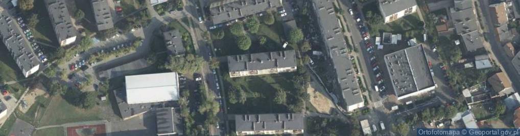 Zdjęcie satelitarne Osiedle Piastowskie os.