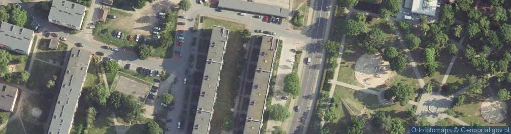 Zdjęcie satelitarne Osiedle Mieszka I os.