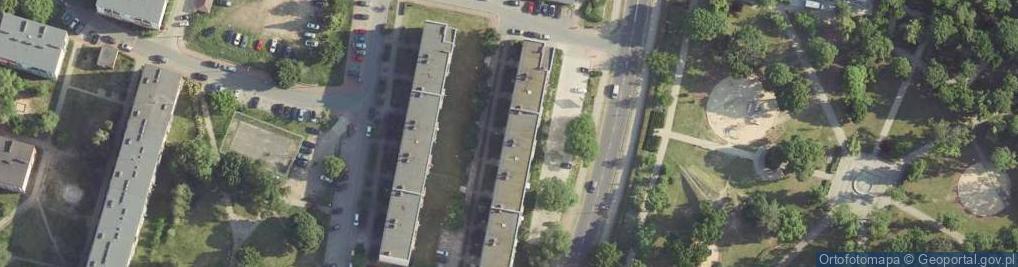 Zdjęcie satelitarne Osiedle Mieszka I os.