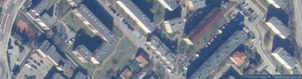 Zdjęcie satelitarne Osiedle Pokoju os.