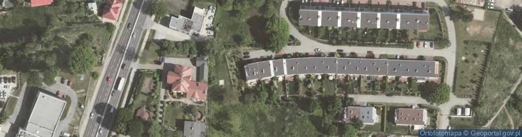 Zdjęcie satelitarne Osiedle Zaułek Jugowicki os.