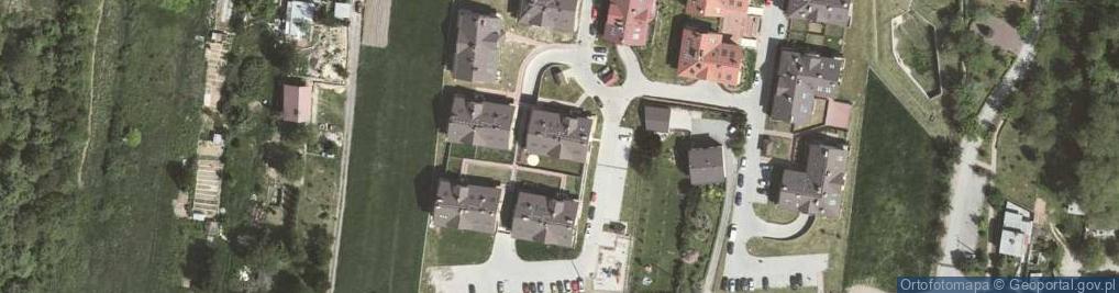 Zdjęcie satelitarne Osiedle Złota Podkowa os.