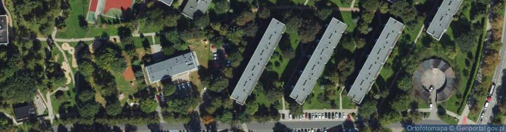 Zdjęcie satelitarne Osiedle Tysiąclecia os.