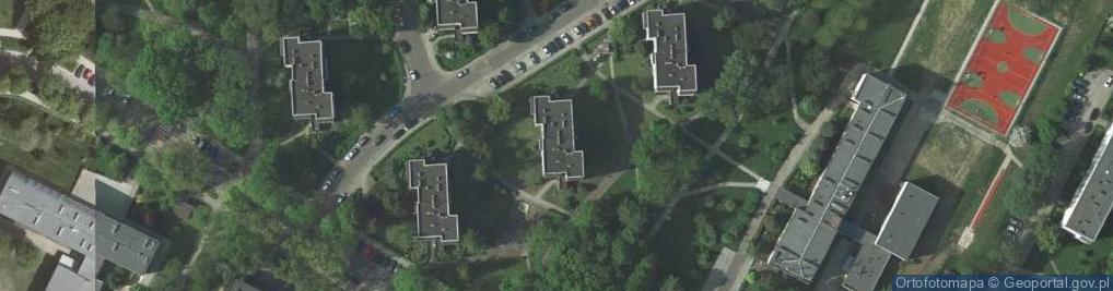 Zdjęcie satelitarne Osiedle Złotego Wieku os.