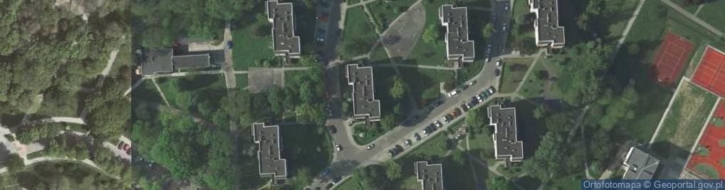 Zdjęcie satelitarne Osiedle Złotego Wieku os.