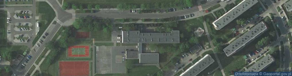 Zdjęcie satelitarne Osiedle Piastów os.