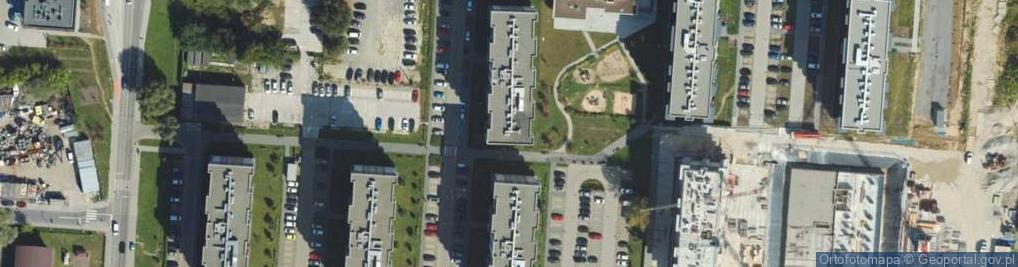 Zdjęcie satelitarne Osiedle Piastów os.