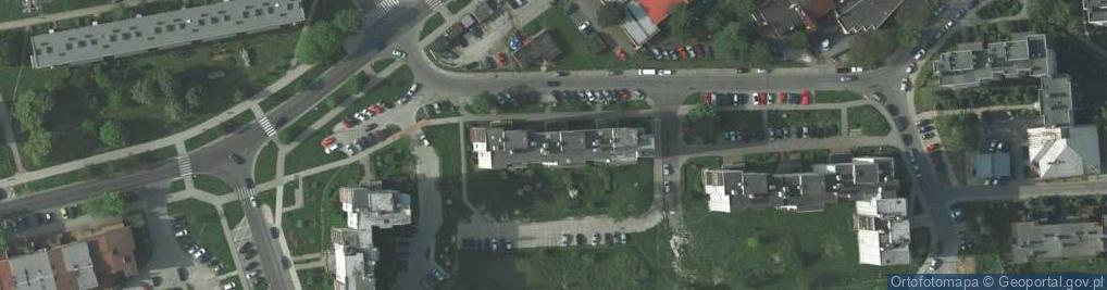 Zdjęcie satelitarne Osiedle Mistrzejowice os.