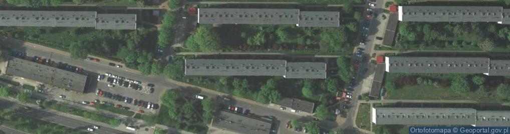 Zdjęcie satelitarne Osiedle Strusia Józefa os.