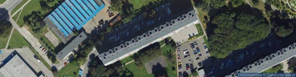 Zdjęcie satelitarne Osiedle Strusia Józefa os.