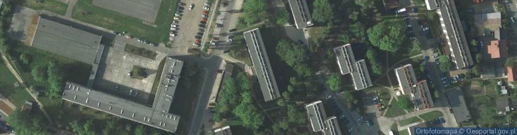 Zdjęcie satelitarne Osiedle Złotej Jesieni os.