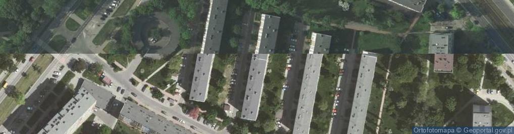 Zdjęcie satelitarne Osiedle Albertyńskie os.