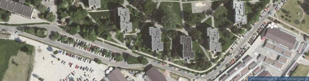 Zdjęcie satelitarne Osiedle Niepodległości os.