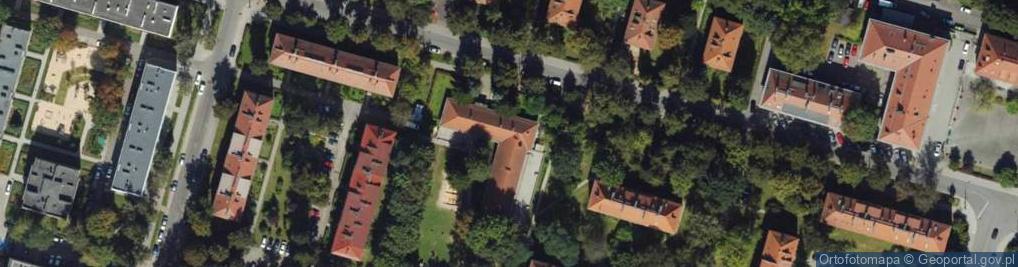 Zdjęcie satelitarne Osiedle Wandy os.