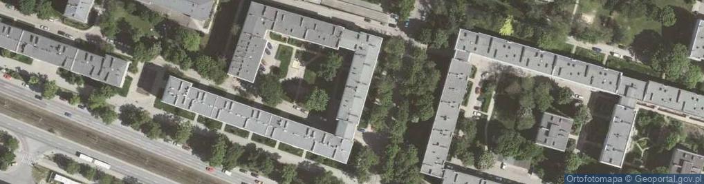 Zdjęcie satelitarne Osiedle Centrum A os.