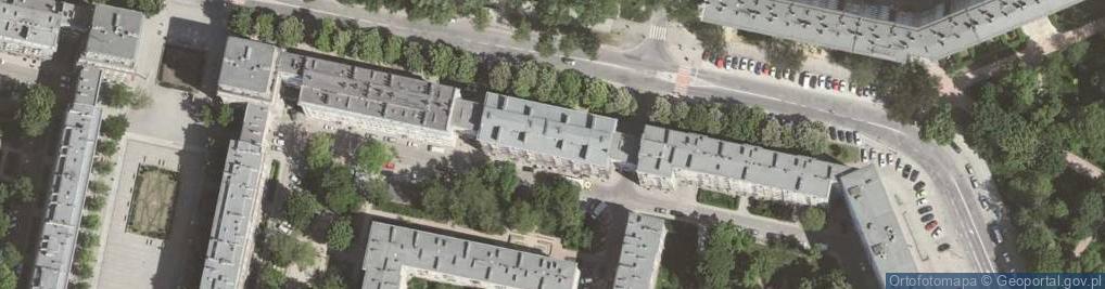 Zdjęcie satelitarne Osiedle Centrum B os.