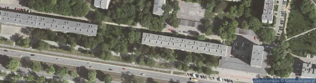 Zdjęcie satelitarne Osiedle Centrum D os.