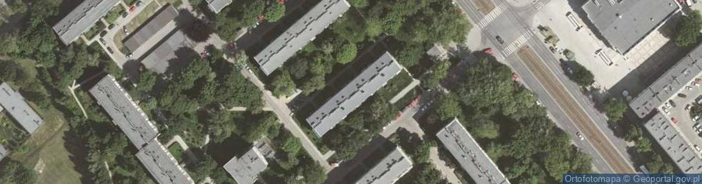 Zdjęcie satelitarne Osiedle Spółdzielcze os.