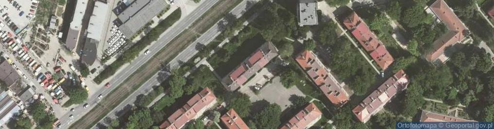 Zdjęcie satelitarne Osiedle Krakowiaków os.