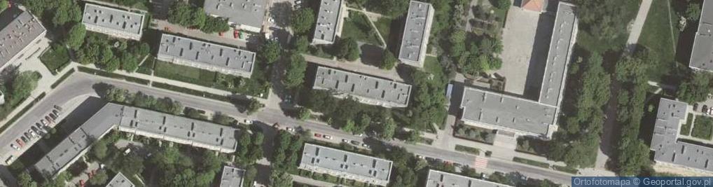 Zdjęcie satelitarne Osiedle Krakowiaków os.