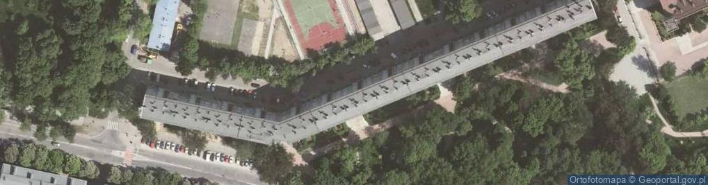 Zdjęcie satelitarne Osiedle Szklane Domy os.