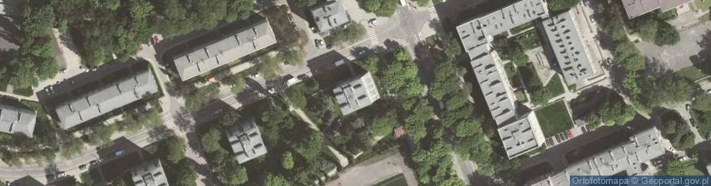 Zdjęcie satelitarne Osiedle Szklane Domy os.