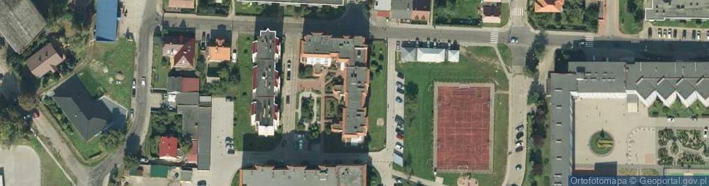 Zdjęcie satelitarne Osiedle Szarych Szeregów os.