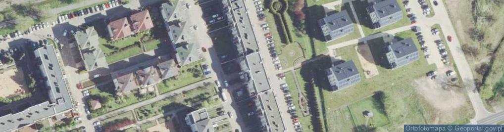 Zdjęcie satelitarne Osiedle Wieniawa os.