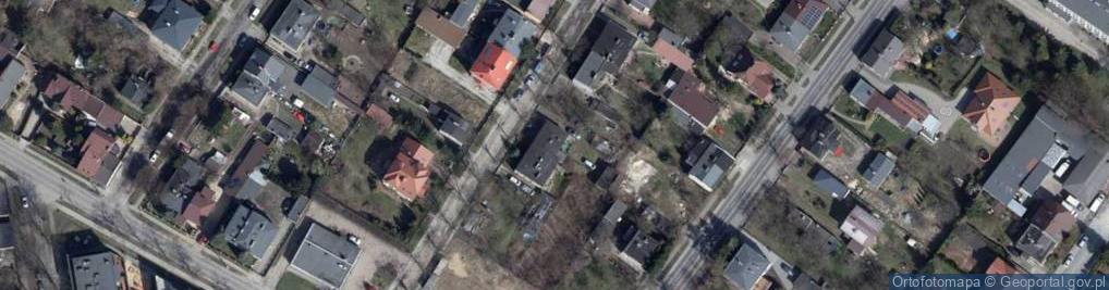 Zdjęcie satelitarne Oskardowa ul.