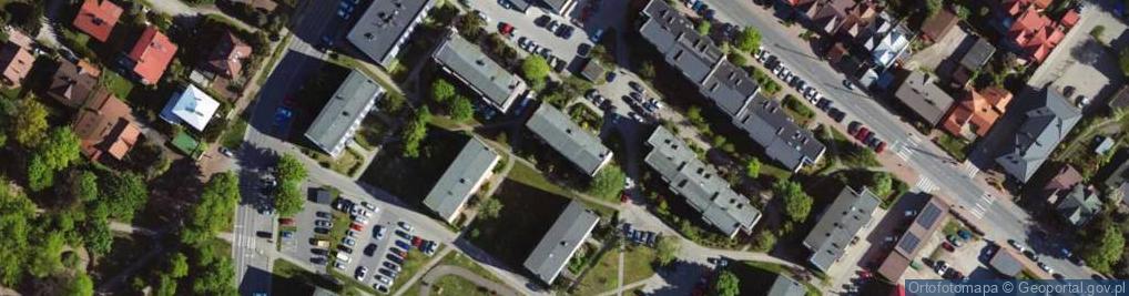 Zdjęcie satelitarne Osiedle Dąbrowskiego Henryka, gen. os.