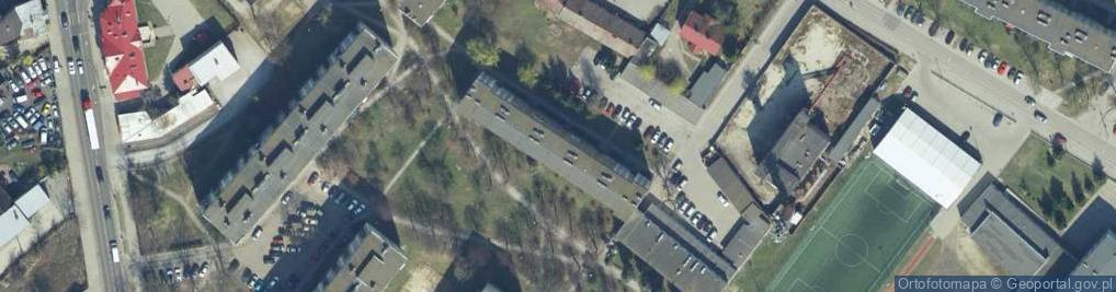 Zdjęcie satelitarne Osiedle Chącińskiego Bronisława os.