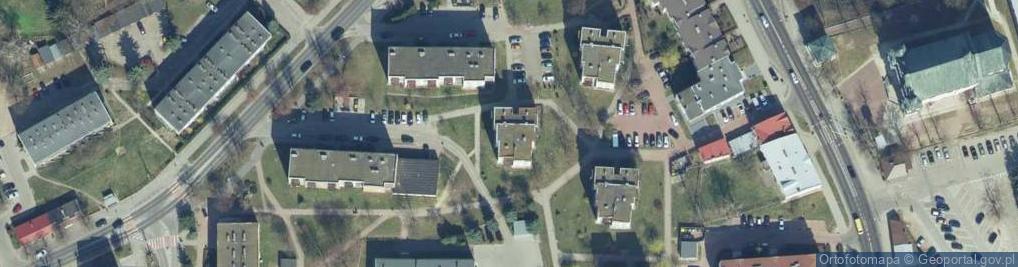Zdjęcie satelitarne Osiedle Unitów Podlaskich os.