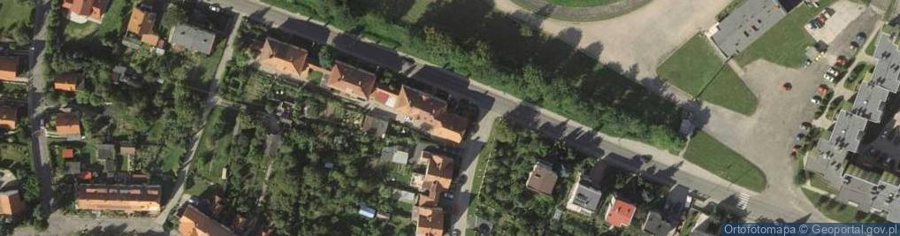 Zdjęcie satelitarne Oświęcimska ul.