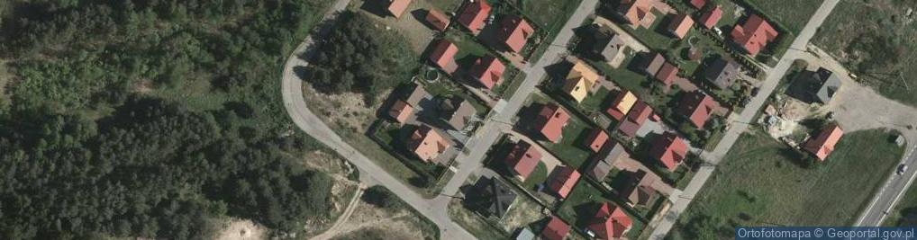 Zdjęcie satelitarne Osiedle Podlasek os.
