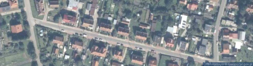Zdjęcie satelitarne Osińskiego ul.
