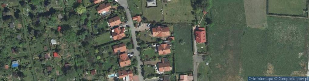 Zdjęcie satelitarne Osiedle Krakowskie Przedmieście os.