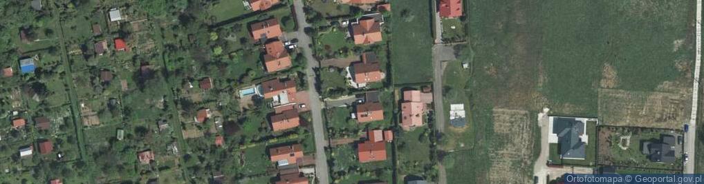 Zdjęcie satelitarne Osiedle Krakowskie Przedmieście os.