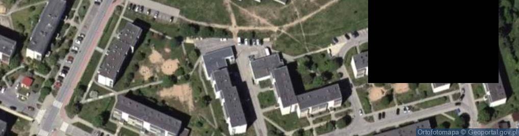 Zdjęcie satelitarne Osiedle Mazurskie os.