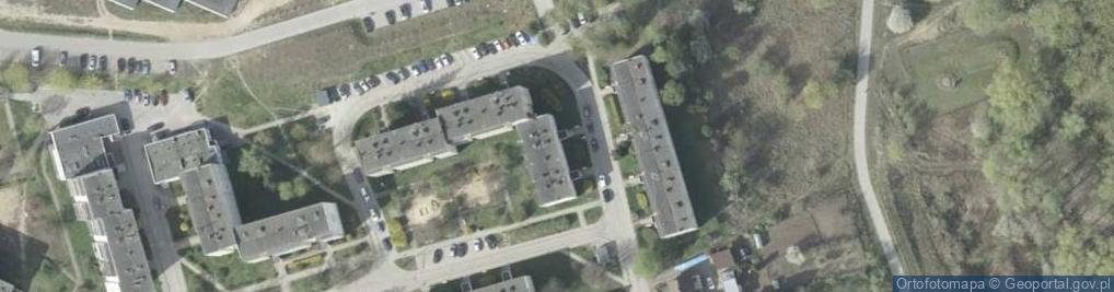 Zdjęcie satelitarne Osiedle Mazurskie os.
