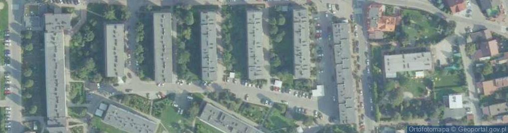 Zdjęcie satelitarne Osiedle Tysiąclecia os.