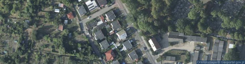 Zdjęcie satelitarne Osiedle Piastów os.
