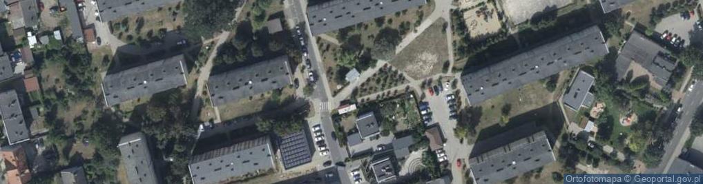 Zdjęcie satelitarne Osiedle Króla Bolesława Chrobrego os.