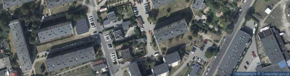 Zdjęcie satelitarne Osiedle Króla Bolesława Chrobrego os.
