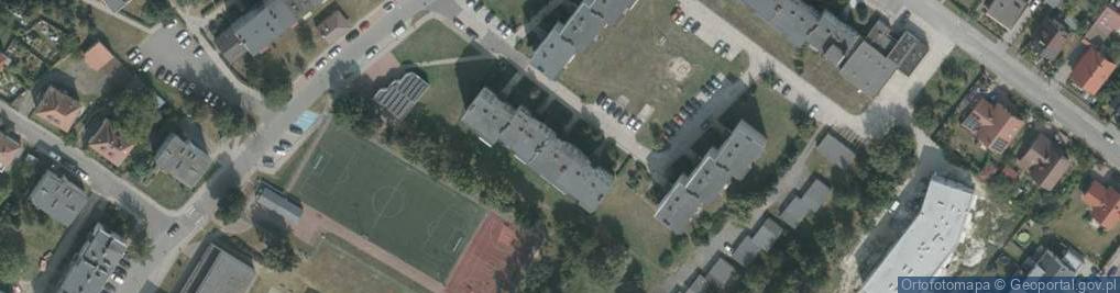 Zdjęcie satelitarne Osiedle Piastów os.