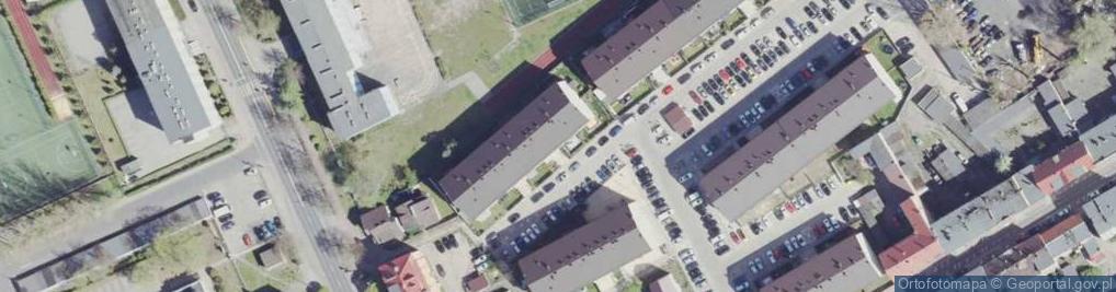 Zdjęcie satelitarne Osiedle Paderewskiego Ignacego Jana os.