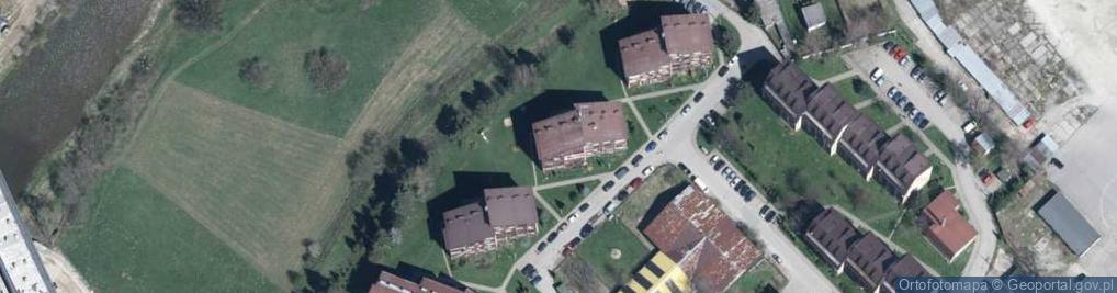 Zdjęcie satelitarne Osiedle na Skarpie os.