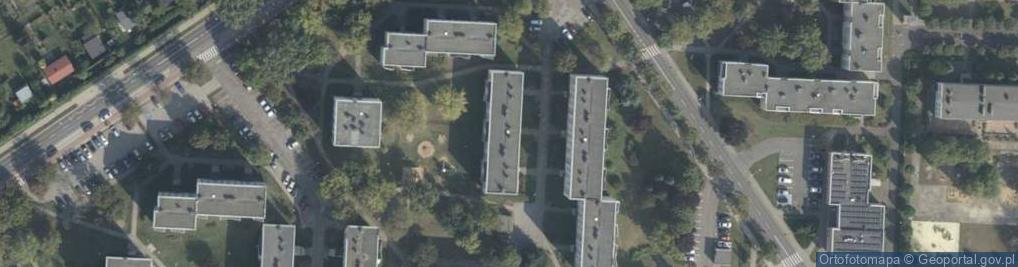 Zdjęcie satelitarne Osiedle Stefana Batorego os.