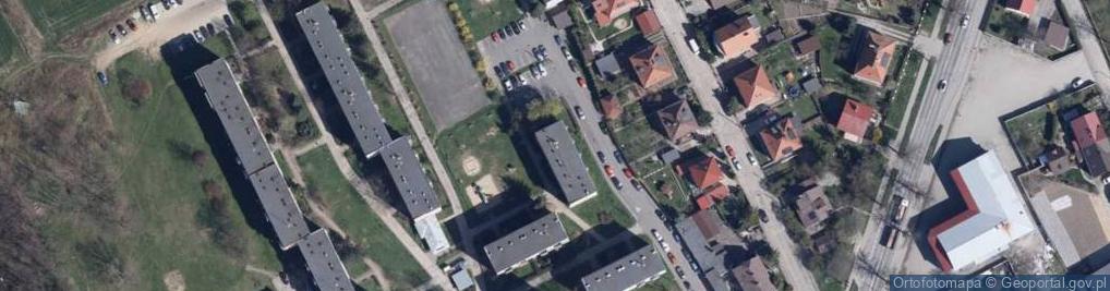 Zdjęcie satelitarne Osiedle Podzamcze Sektor C os.