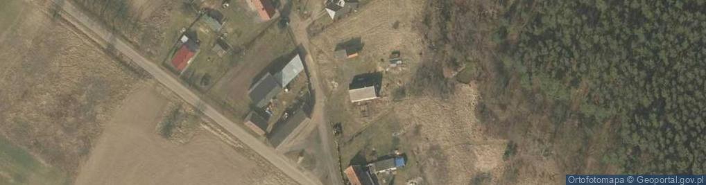 Zdjęcie satelitarne Osetno Małe ul.